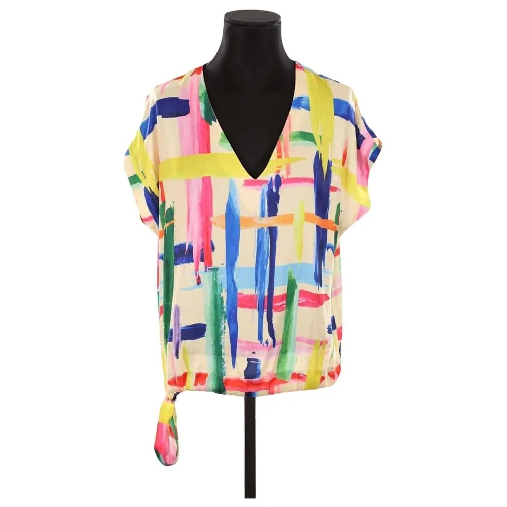 Essential Artwerp Multi Color Top Size 36 - image 1